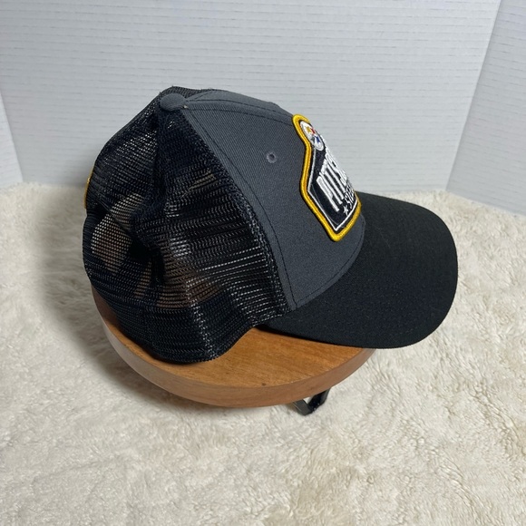 New Era Pittsburgh Steelers Black and Gray Cap - Picture 4 of 7